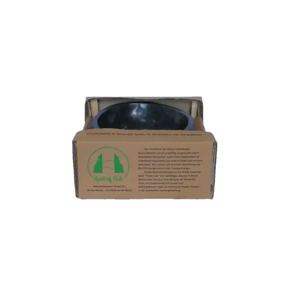 Product image 5 of the product “Water basin made of river stone. Model 2, approx. 29 x 33 x 14cm height. ”